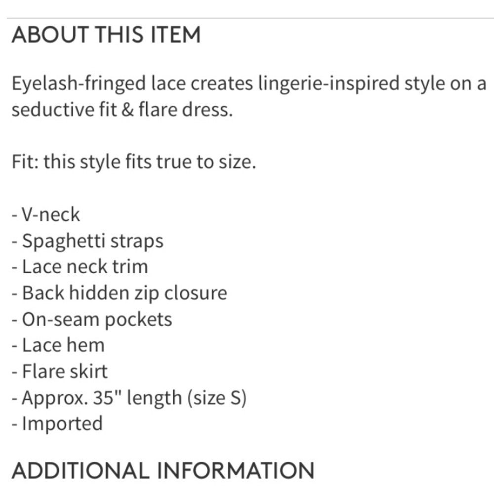 NBD Black Eyelash Lace Satin Cocktail Party Dress - Picture 8 of 9
